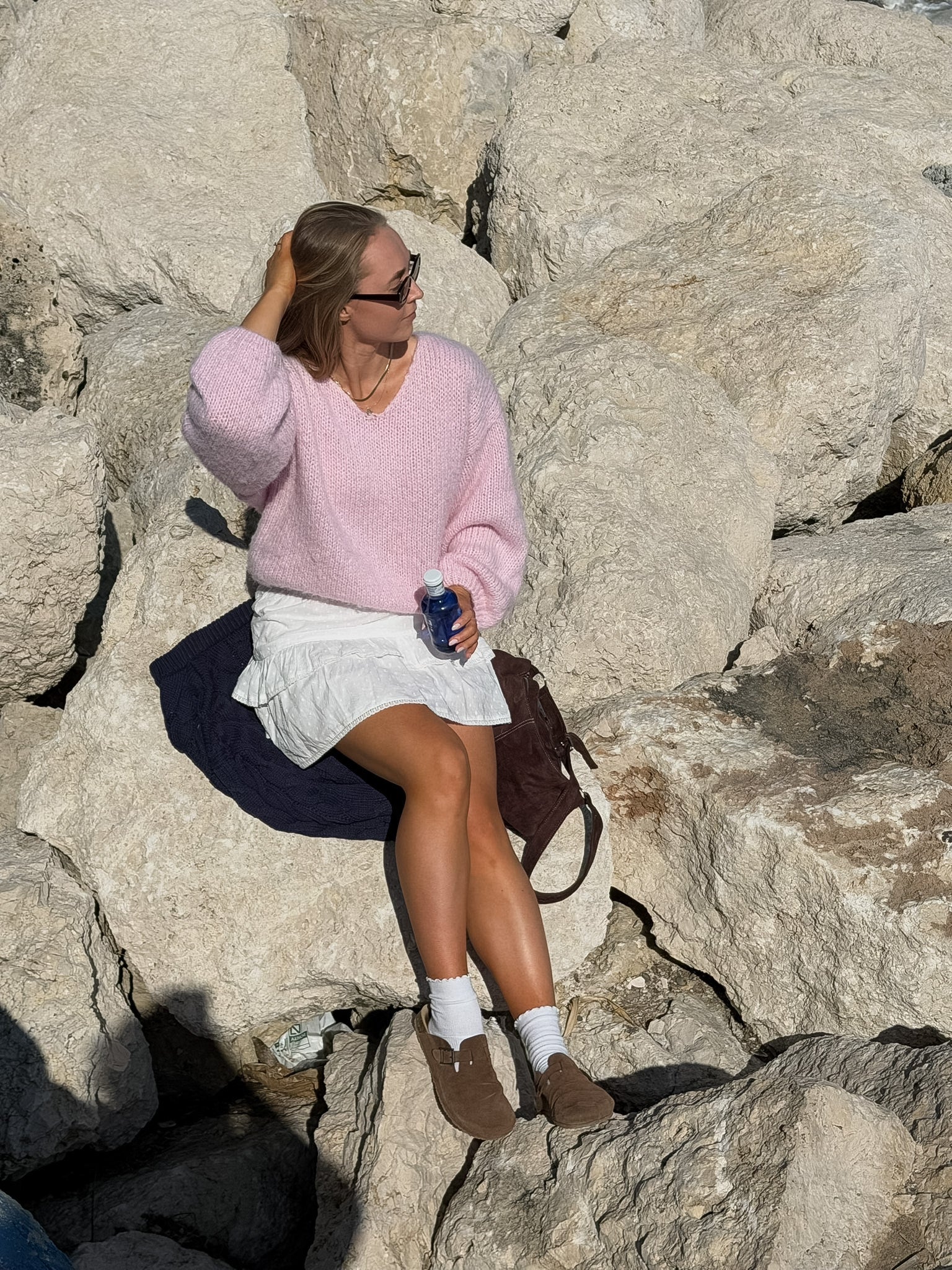 VMMAYBE Pullover - Parfait Pink